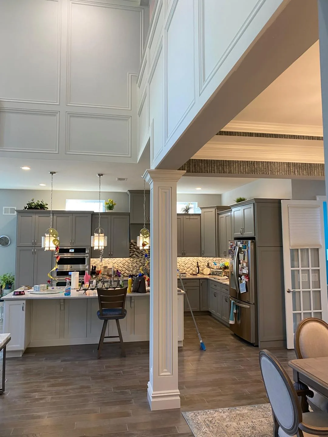 Columns & Beams, Open Kitchen — custom carpentry by Custom Interiors & Remodeling