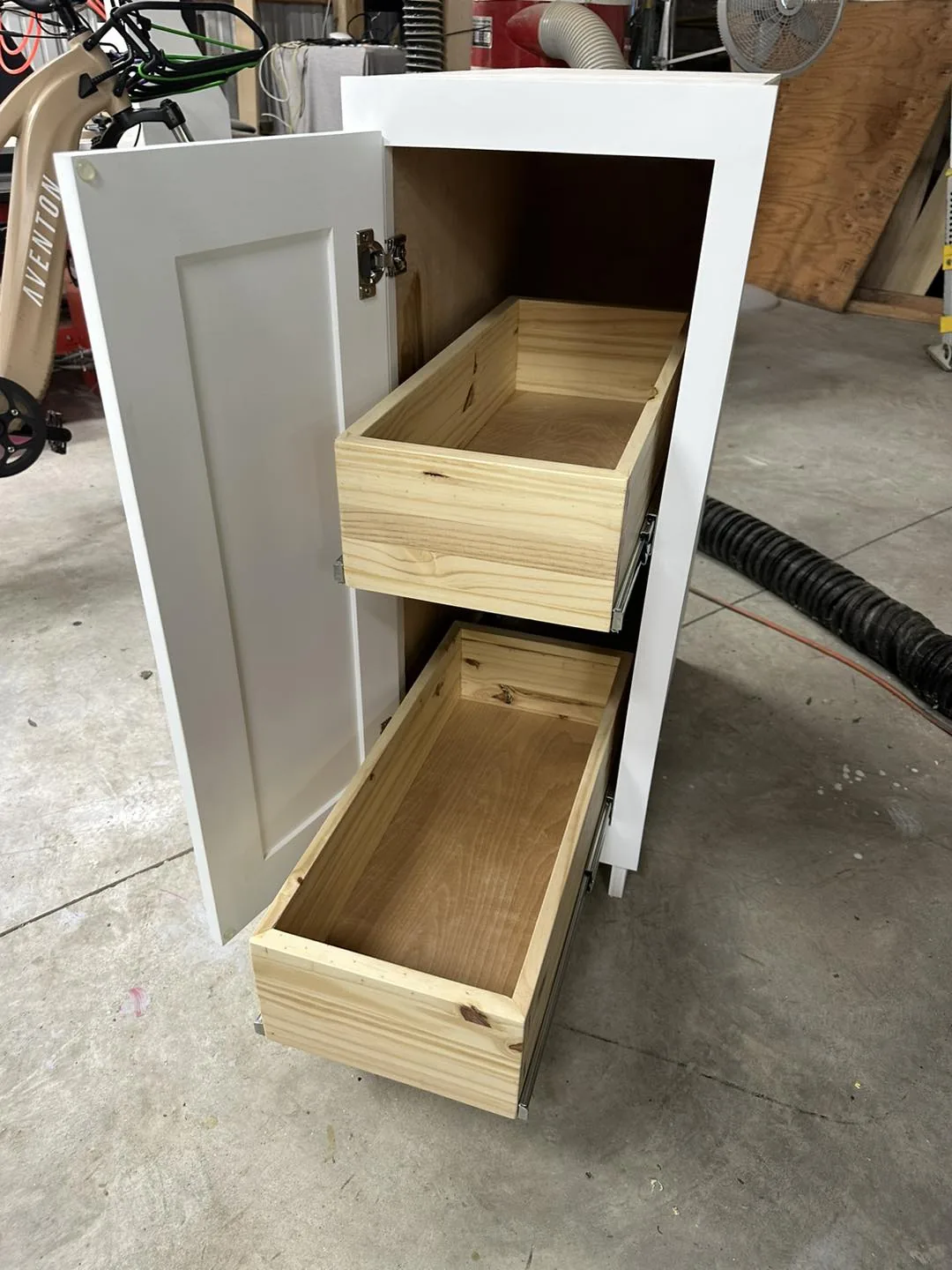 Dovetailed Drawer Boxes — custom carpentry by Custom Interiors & Remodeling